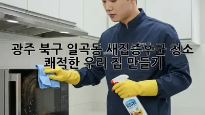 광주 북구 일곡동 새집증후군 청소, 🏡 쾌적한 우리 집 만들기✨
